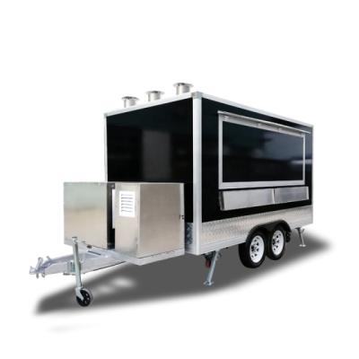 Fv-210s 400*210cm Hamburger Food Trailer